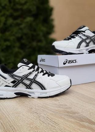 Кросівки asics gel kahana 8 білі з чорним9 фото