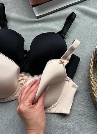 Бюстгальтер сейсер lanny mode, код 3014, чашка с, d, e білий, чорний, капучіно