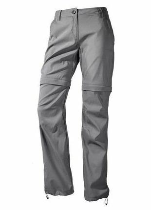 Жіночі трекінгові штани-трансформери, спортивні туристичні штани criviot германія2 фото