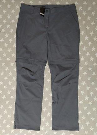 Жіночі трекінгові штани-трансформери, спортивні туристичні штани criviot германія6 фото