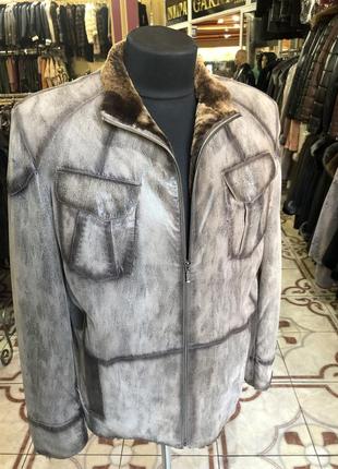 М'яка дублянка замш