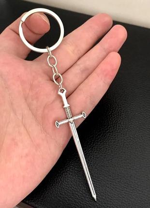 Брелок мужской металлический для ключей меч, сабля, оружие sd21a-1s