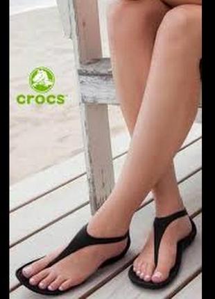 Сандалі crocs sexi flip розмір w9