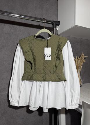 Нова блуза zara сорочка
