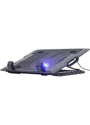 Підставка для ноутбука gembird nbs-1f17t-01 black 17"