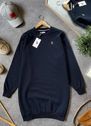 Сукня світшот вільна оверсайз polo ralph lauren polo us polo assn1 фото