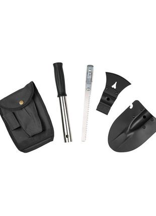 Лопата саперна тактична туристична похідна складна для виживання армійська kombat uk 4 in 1 dm-11