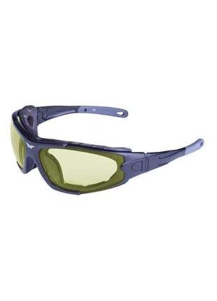 Очки фотохромные (защитные) global vision shorty photochromic (yellow) anti-fog, фотохромные желтые ***