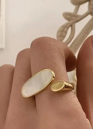 Кільце з перламутром 🎀🛍️