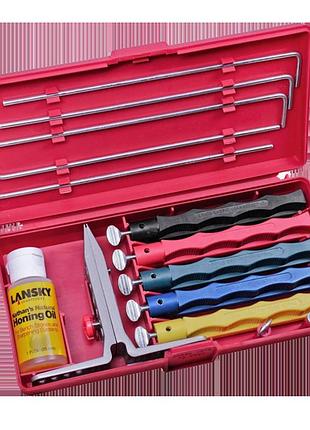 Точильна система lansky deluxe 5 каменів