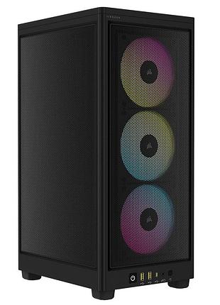 Корпус corsair 2000d rgb airflow black (cc-9011246-ww) без бж