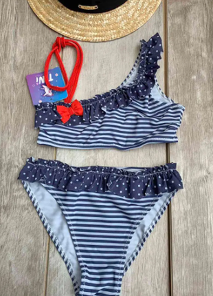 Купальник для девочки топ с рюшей 2006201мо