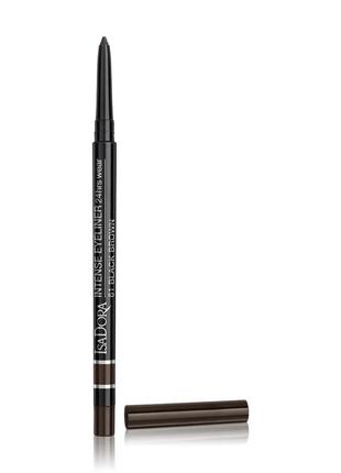 Автоматичний олівець для повік isadora intense eyeliner 24 hrs wear