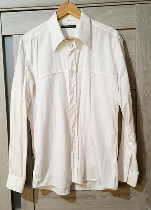 Рубашка белая мужская