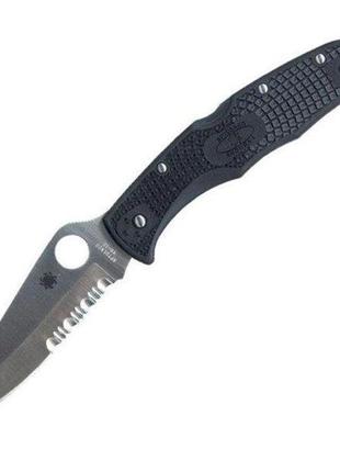 Ніж складний spyderco endura 4, напівсерейтор (c10psbk)