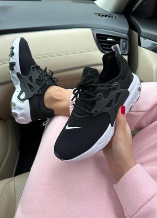 👟 кросівки    nike react presto black        / наложка bs👟8 фото