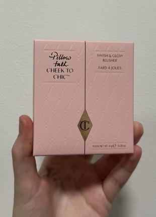 Рум’яна charlotte tilbury cheek to chik - pillow talk6 фото