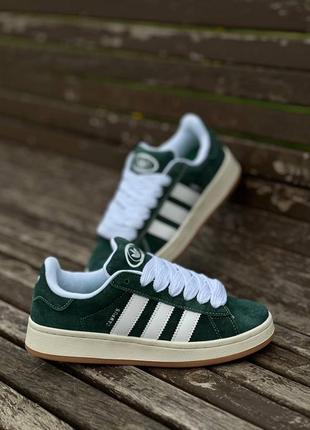 Adidas campus green7 фото