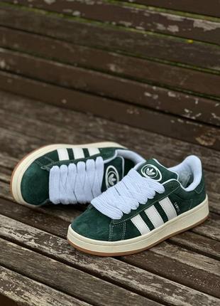 Adidas campus green6 фото