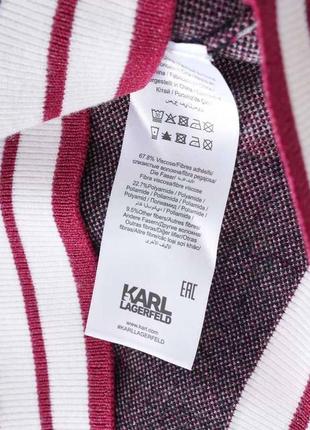 Свитер karl lagerfeld черный розовый8 фото