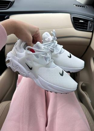 👟 кроссовки nike react presto white / наложка bs👟1 фото