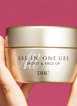 Універсальний зволожуючий гель для обличчя 5 в 1 all in one gel moist & face up, 105 г. японія