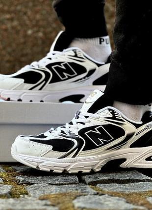 Кросівки new balance 530 black/white7 фото