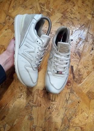 Шкіряні кросівки крассовки new balance classic 9961 фото