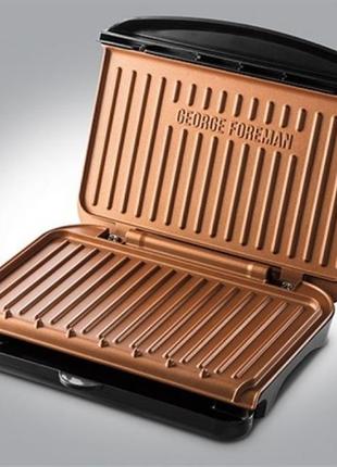 Електрогриль russell hobbs 25811-56 george foreman fit grill copper medium3 фото