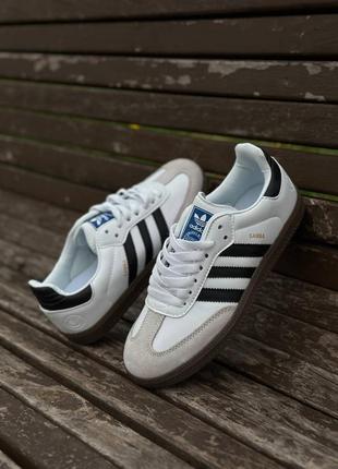 Adidas samba og white4 фото