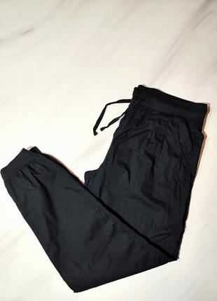 Chicoree черные коттоновые брюки джоггеры4 фото