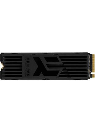 Накочувач ssd 2tb goodram irdm pro m.2 2280 pcie 4.0 x4 3d tlc (irp-ssdpr-p44a-2k0-80)