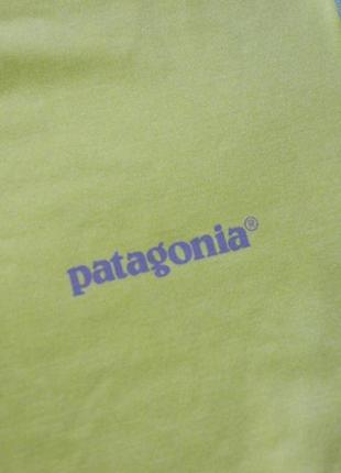 Patagonia (s) спортивна футболка лимонного кольору4 фото