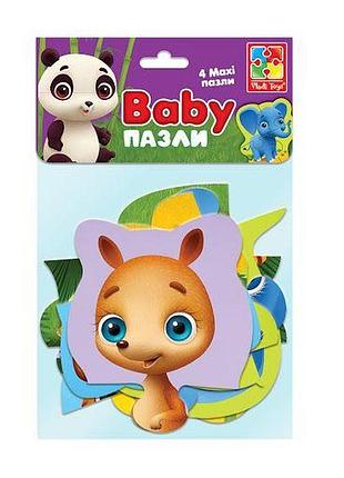 Игра настільна "макси пазлы. зоопарк"