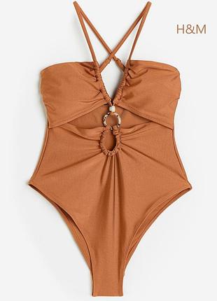 Сплошной купальник 75а/в 70в 44 р h&m евро 36