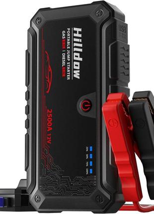 Автомобильный стартер hilldow battery jump starter 2500a