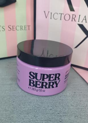 Скраб для тела «super berry». pink. victoria’s secret. оригинал 🇺🇸