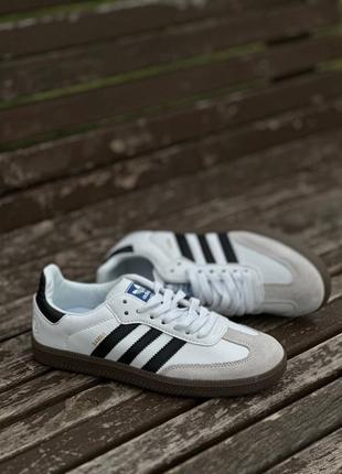 Adidas samba og white6 фото