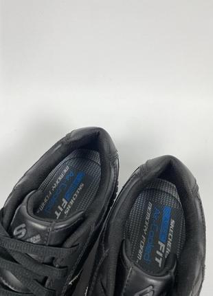 Кроссовки кожаные skechers air cooled7 фото