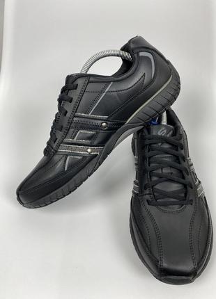 Кроссовки кожаные skechers air cooled8 фото