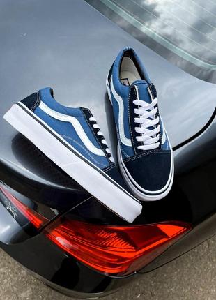 Кеди vans old skool blue