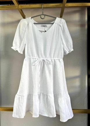 Летнее платье из мягкой ткани