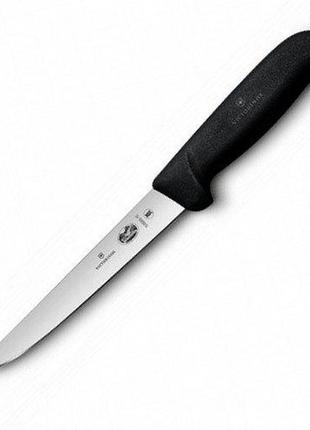 Ніж кухонний victorinox fibrox boning обваловувальний 15 см чорний (vx56003.15)