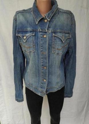 Пиджак джинсовый