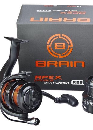 Катушка brain apex double baitrunner 3000 6+1bb 5.1:15 фото