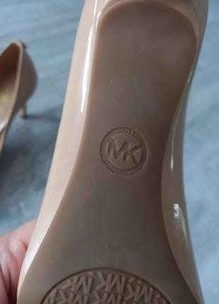 Оригінальні туфлі -човники michael kors натуральна шкіра4 фото