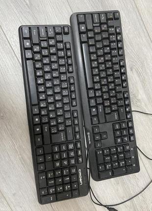 Клавіатура б/у запчастини клавіатура/crown/ logitech