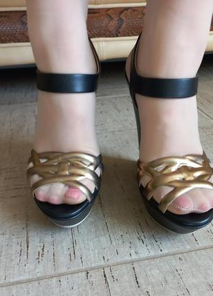 Босоножки greymer итальялия, чистая кожа,38роз.