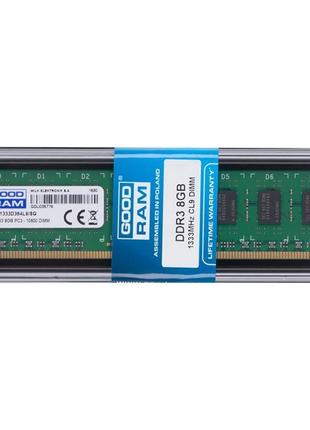 Модуль пам`ятi ddr3 8gb/1333 goodram (gr1333d364l9/8g)