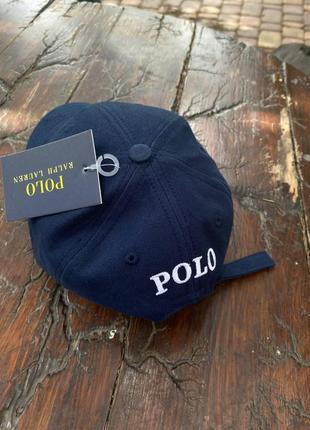 Кепка поло ральф синего цвета мужская кепка polo ralph lauren2 фото